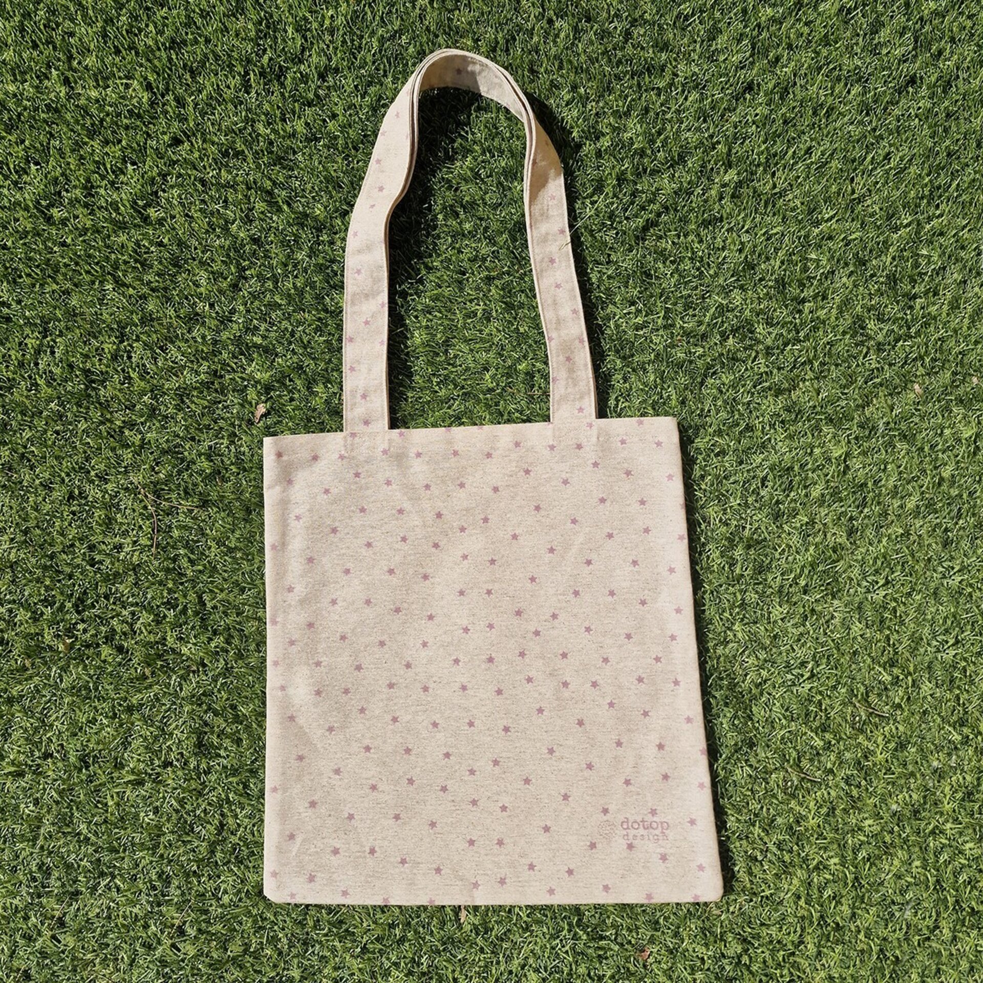 Bolso de mano "estrellas rosas" - 2