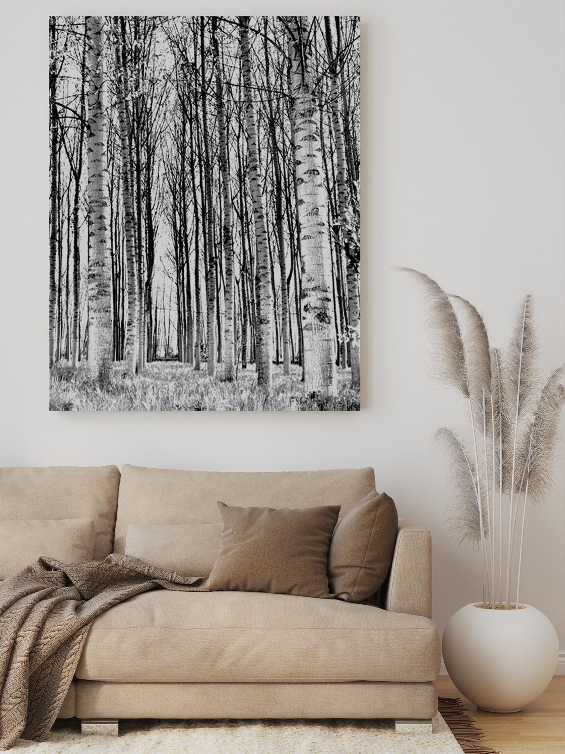 Cuadro en lienzo "Bosque en la Selva" - 2